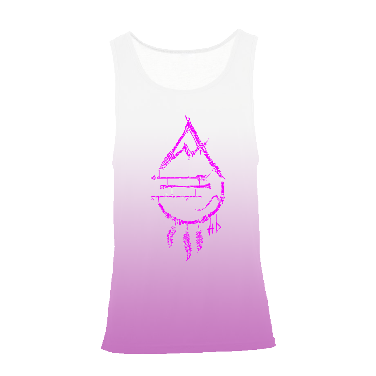 Dream Catcher Vest Pink